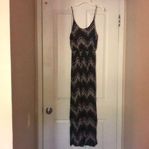 Black and white maxi dress from Nordstrom